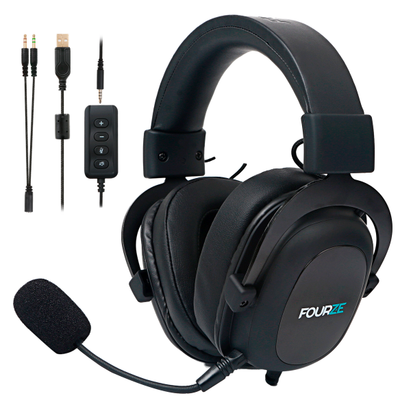 FOURZE GH500 Gaming Headset, black
